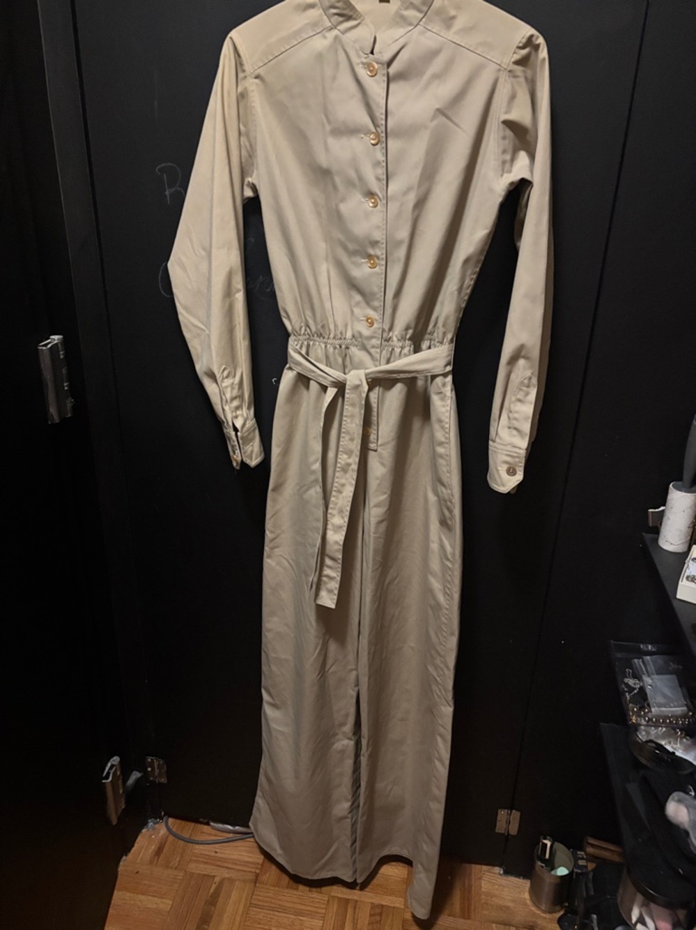 Albert Capraro 
1970’s Vintage Flare Legged Jumpsuit